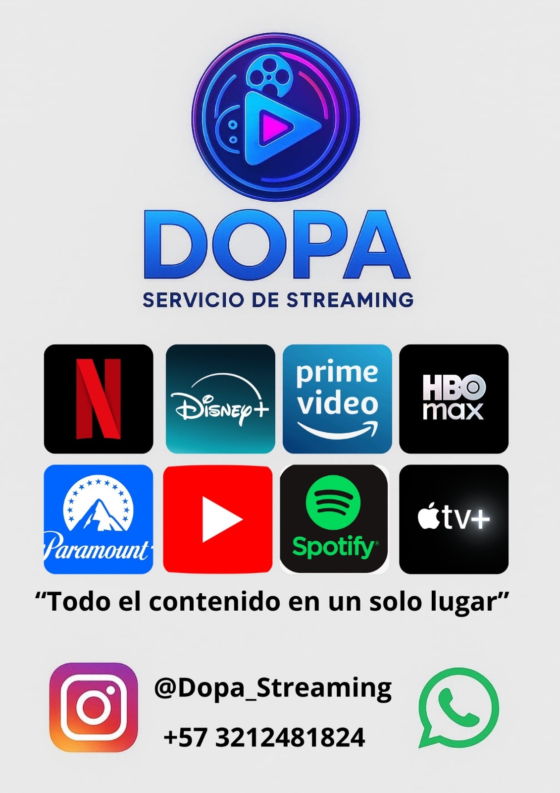 SERVICIO DE STREAMING