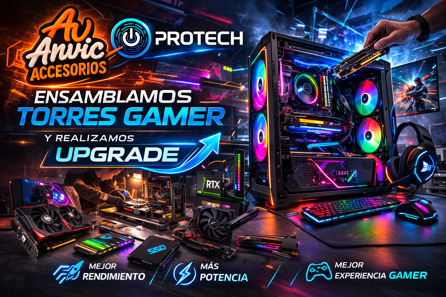 🎮 Mejora tu experiencia Gamer con nosotros!