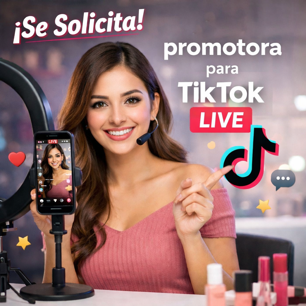 BUSCAMOS PROMOTOR@ PARA TIKTOK LIVE 📱🎥