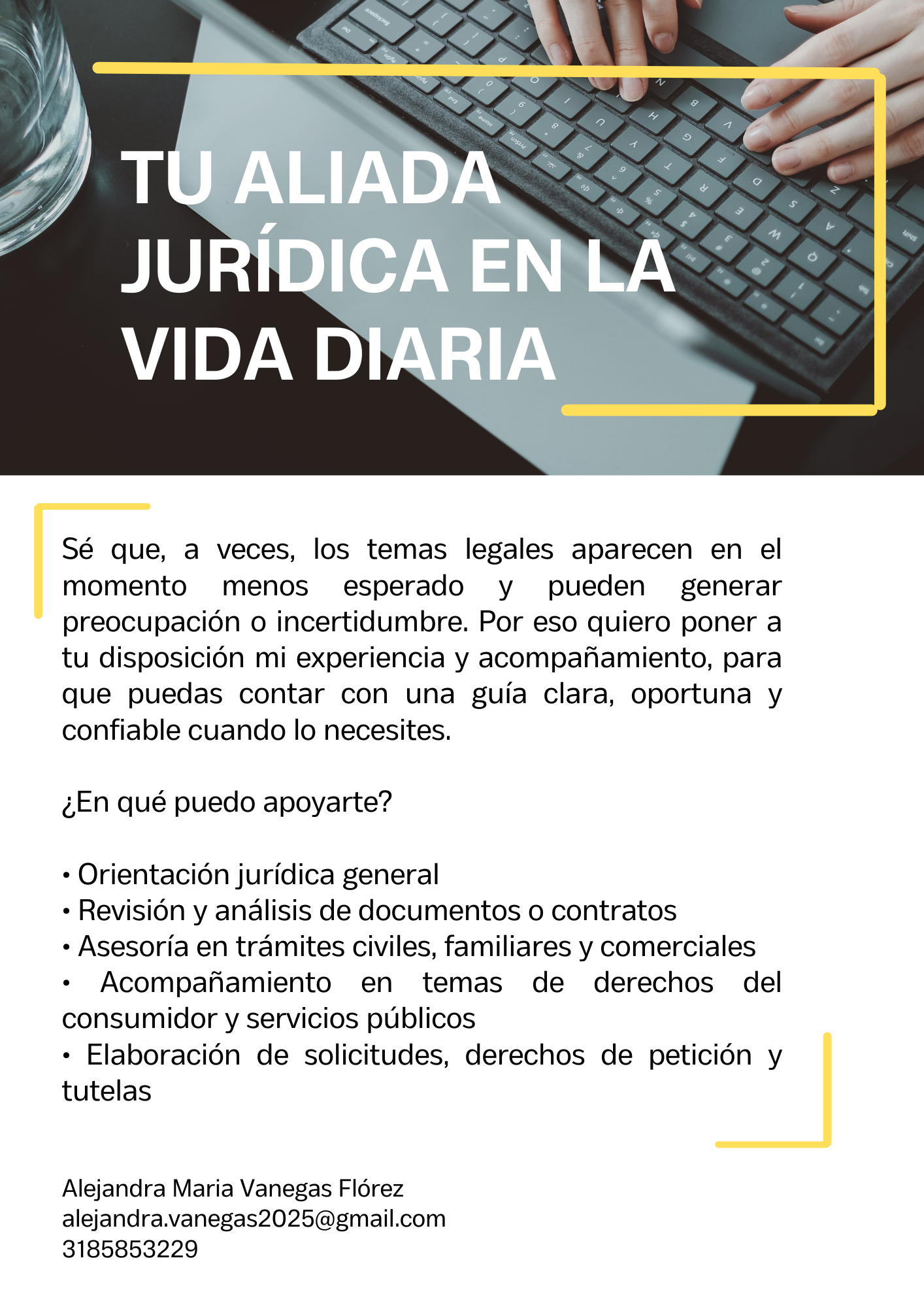 Tu aliada jurídica en la vida diaria