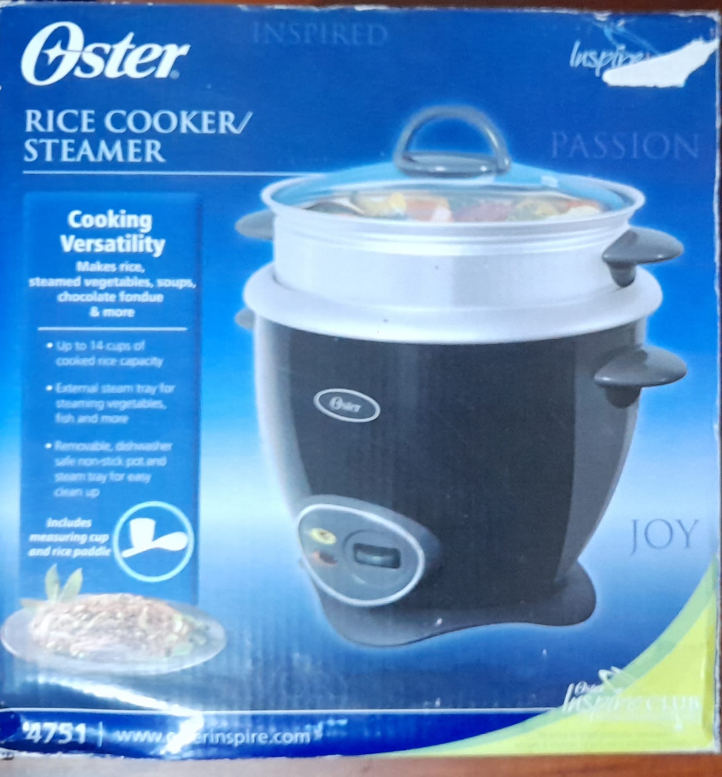 Vendo olla arrocera marca Oster 7 tazas con vaporera