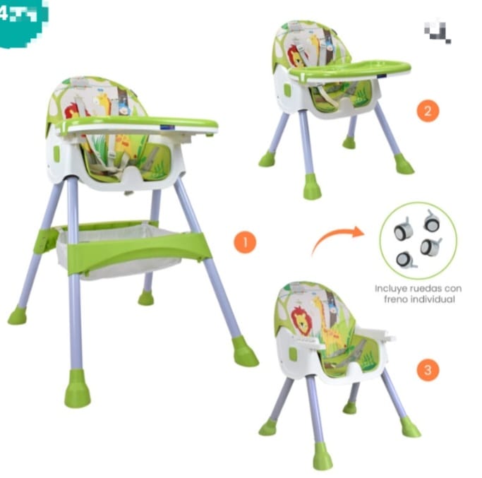 Vendo Silla comedor para bebé  Happy Baby