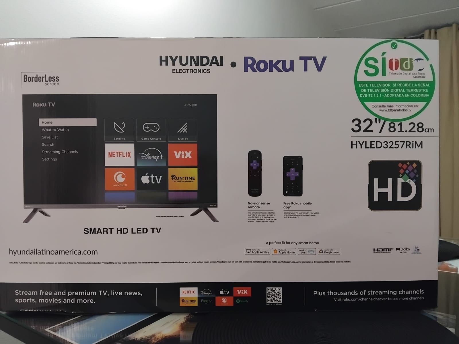 TV NUEVO 32 pulgadas