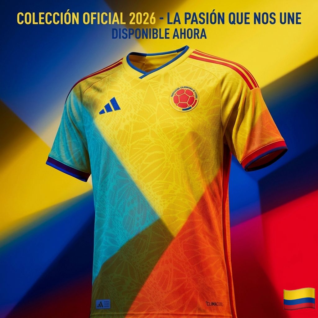 Camiseta Colombia Mundial 2026