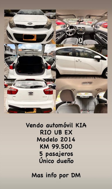 VENDO KIA RIO SPICE