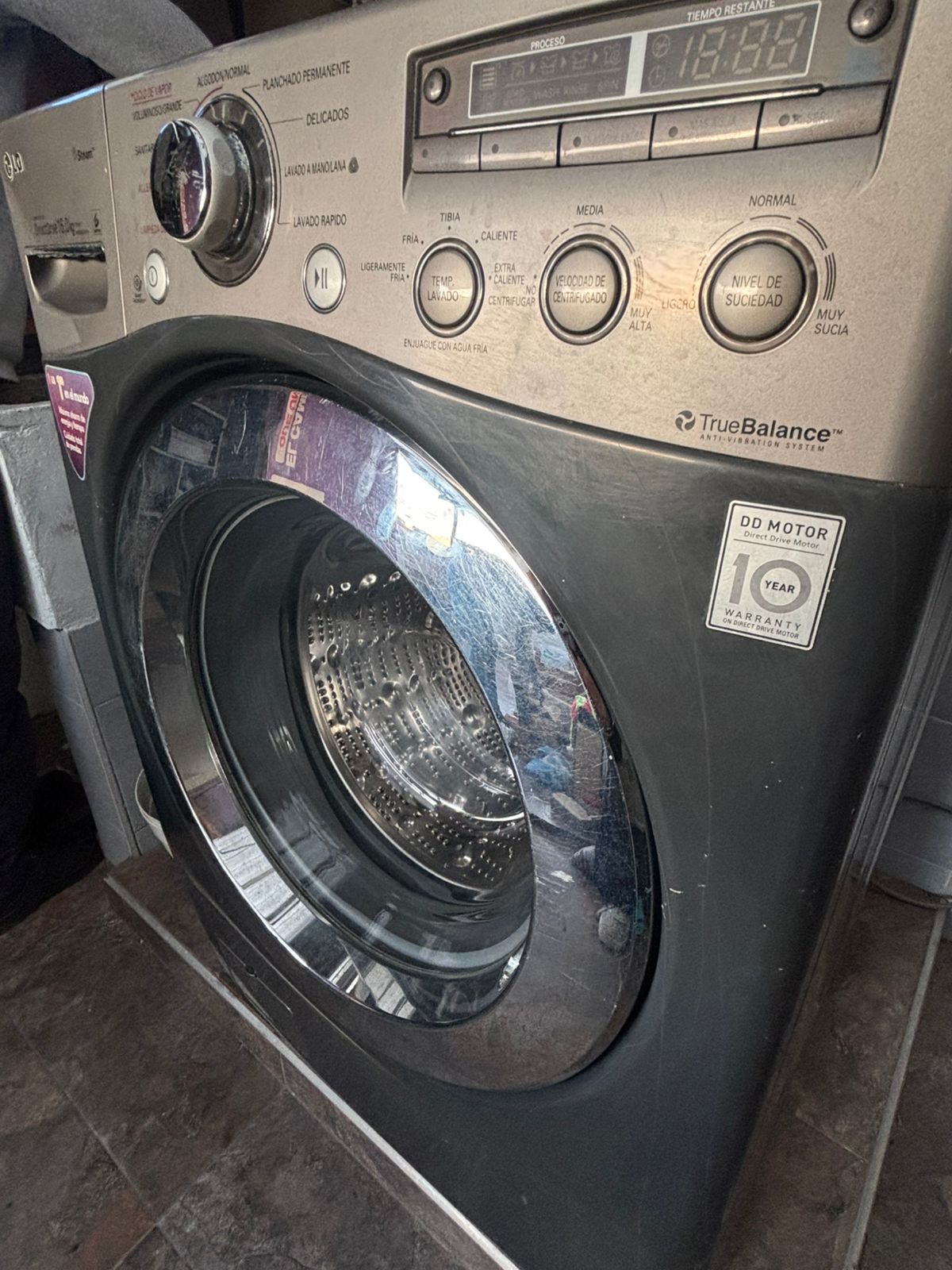 🌟 Increíble Lavadora de Carga Frontal de 36 libras (16kg)