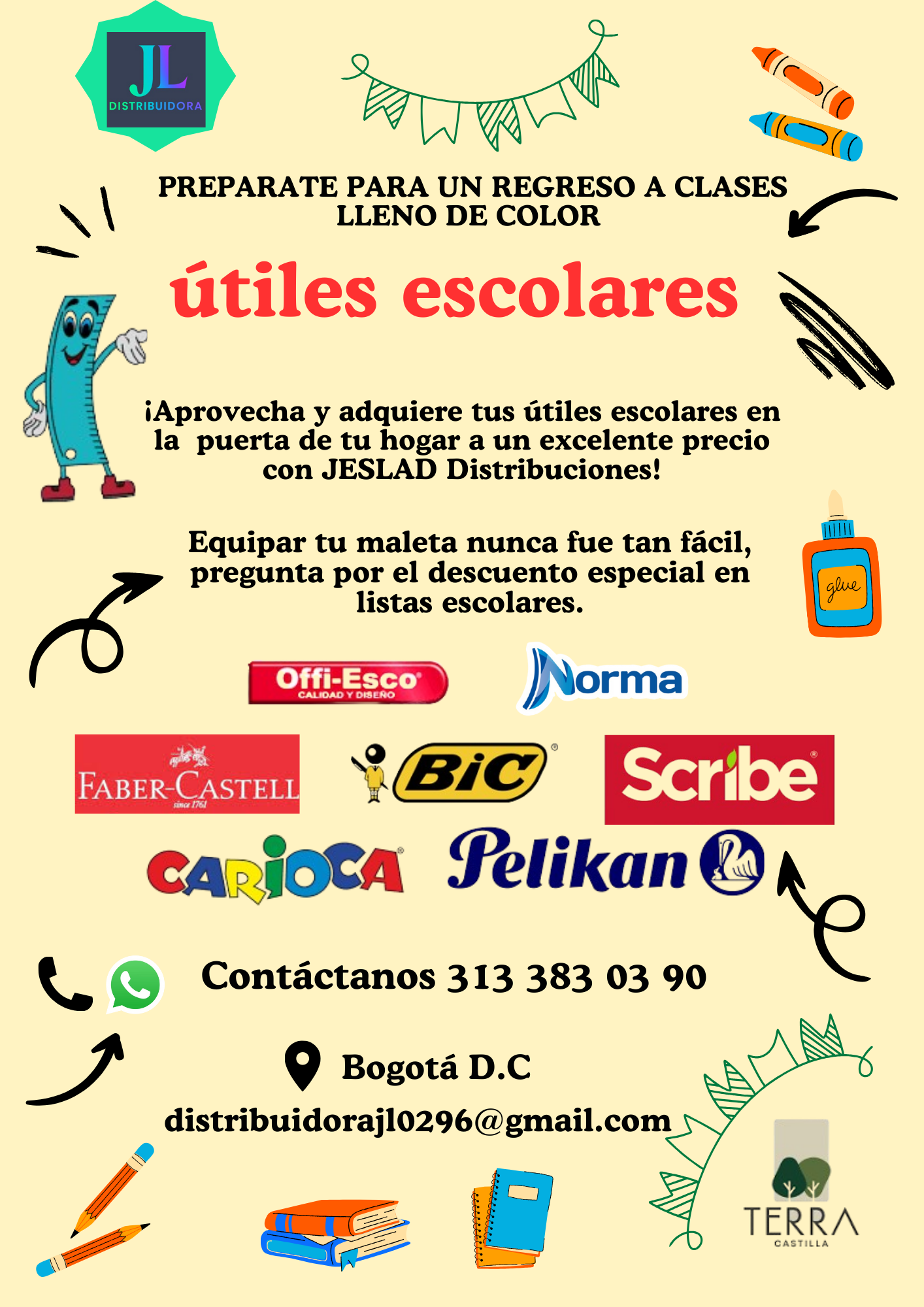 🎒 Útiles Escolares para Todos 🎨