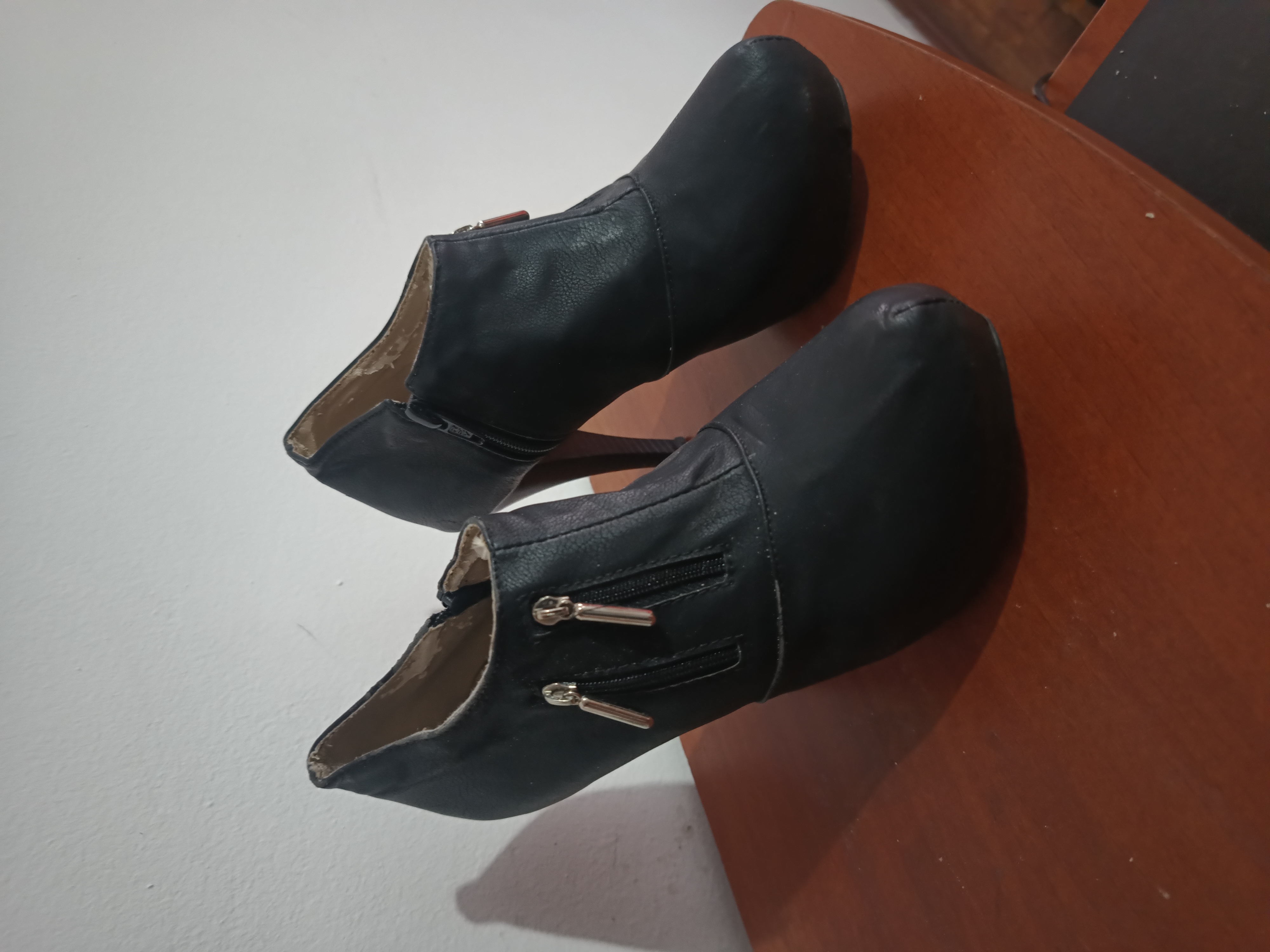 Botines de Plataforma Negros