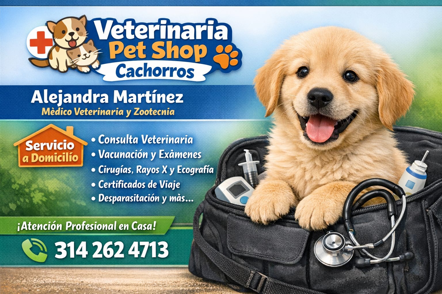 MEDICINA VETERINARIA A DOMICILIO