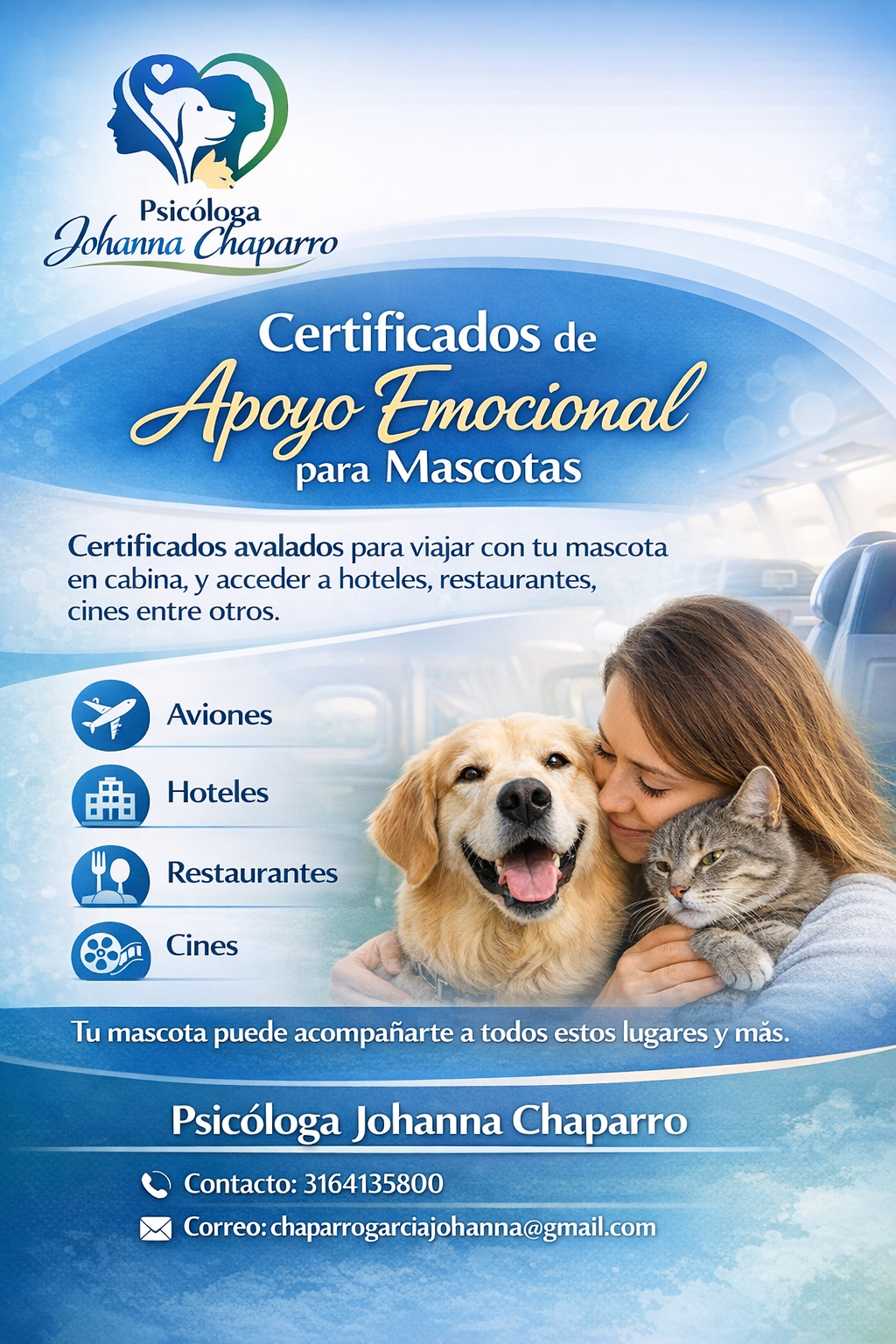 Certificación de Apoyo Emocional Con Mascotas