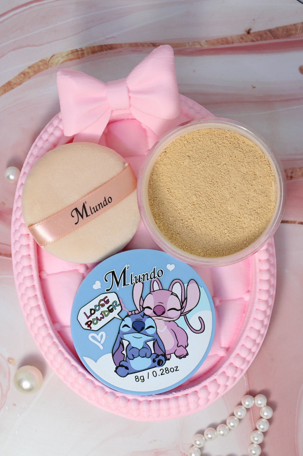 polvos sueltos y polvos sueltos traslúcido