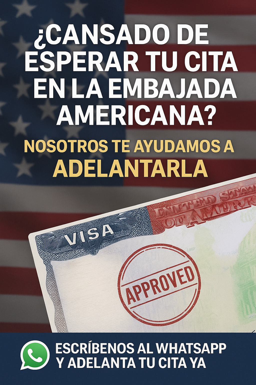 📅 Acelera Tu Cita de Visa USA 🎟️