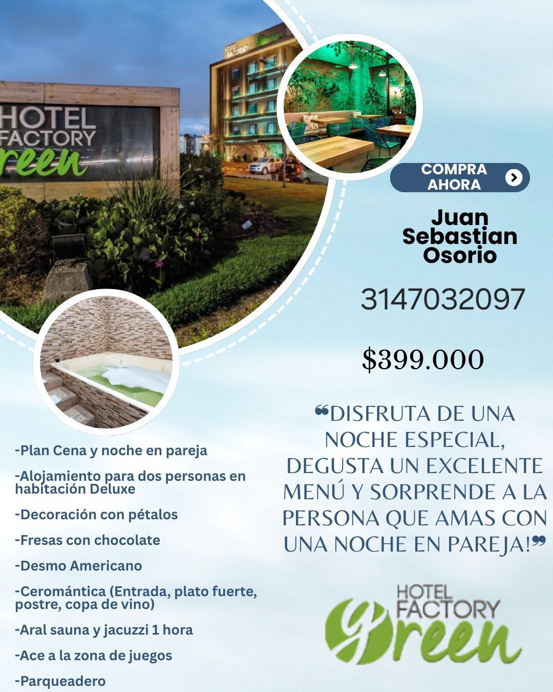 Vendo Planes turísticos, gastronómicos y de bienestar