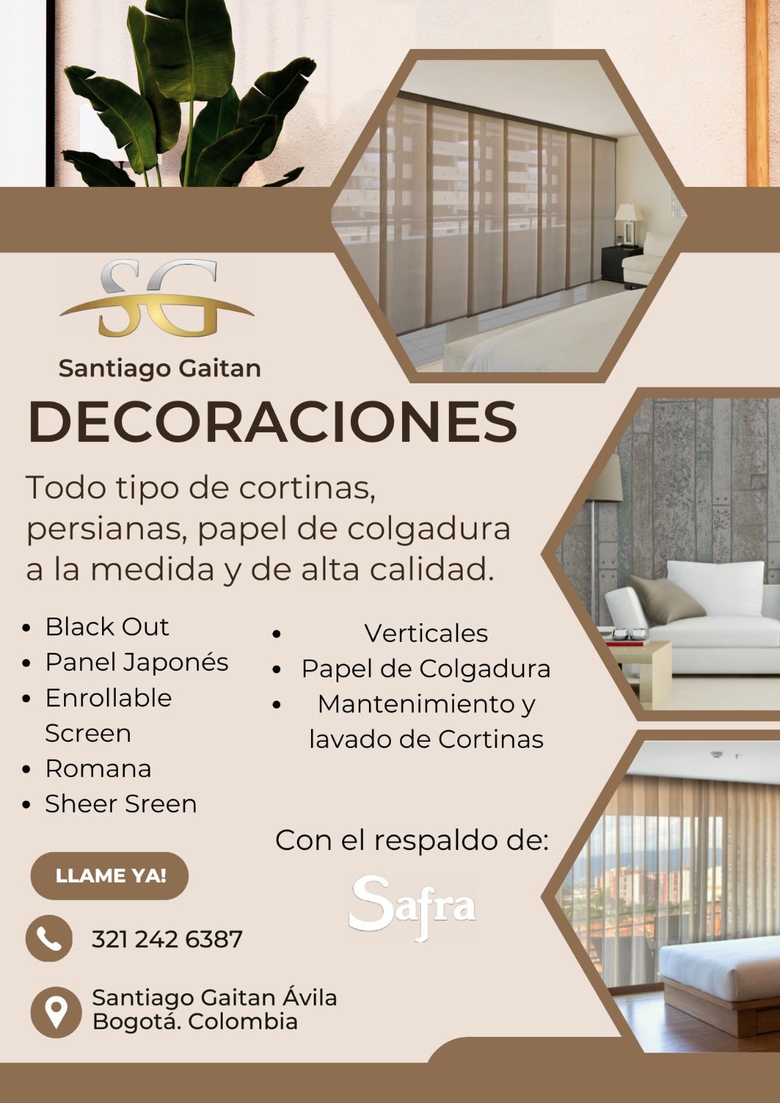 Venta e Instalacion de Cortinas