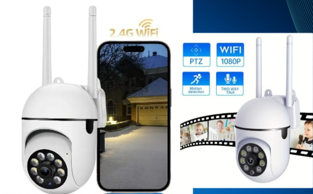 Vendo cámara para interiores, control remoto desde celular