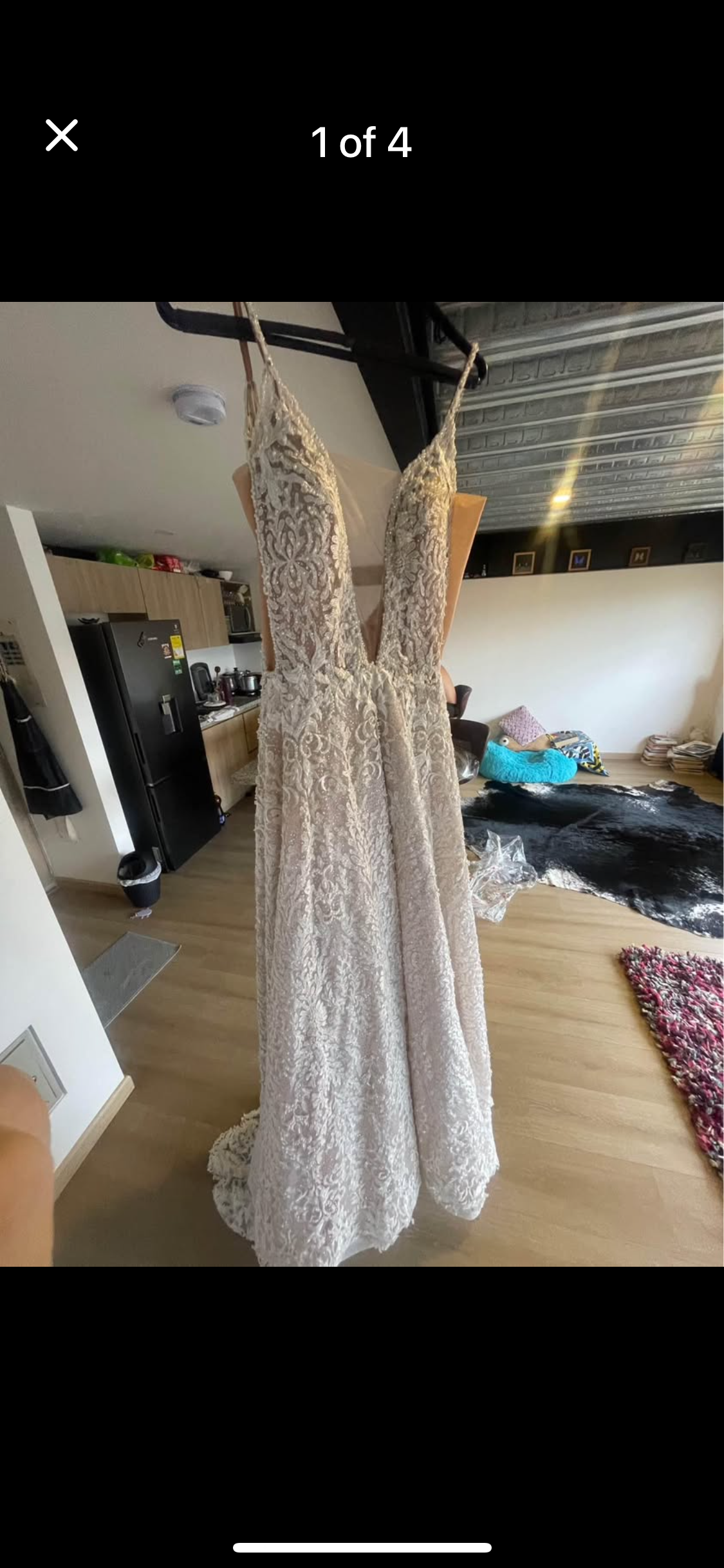 Vestido novia usado