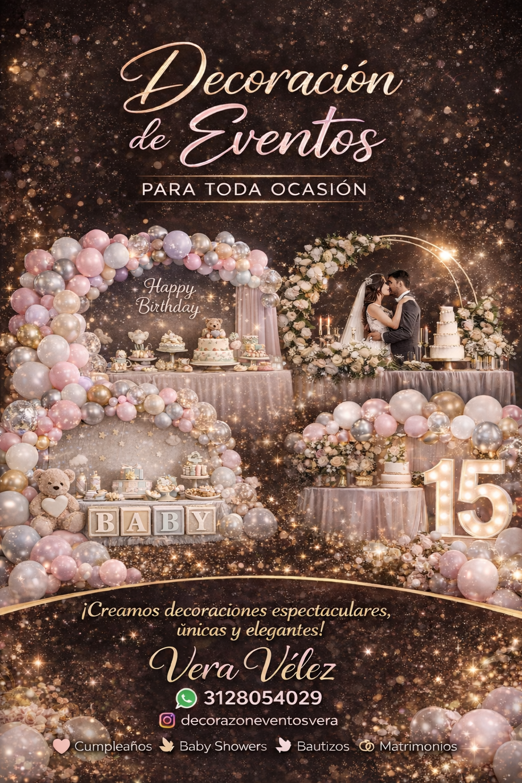 🎉Transforma tu evento en un recuerdo inolvidable✨