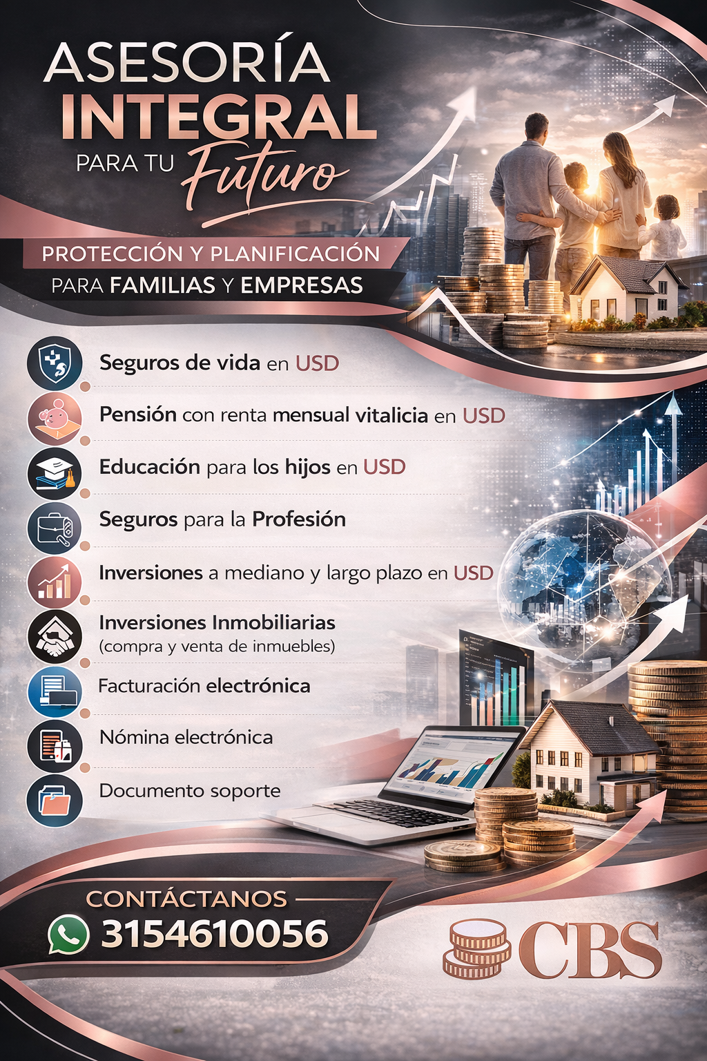 Servicios de consultoría en planeación Financiera