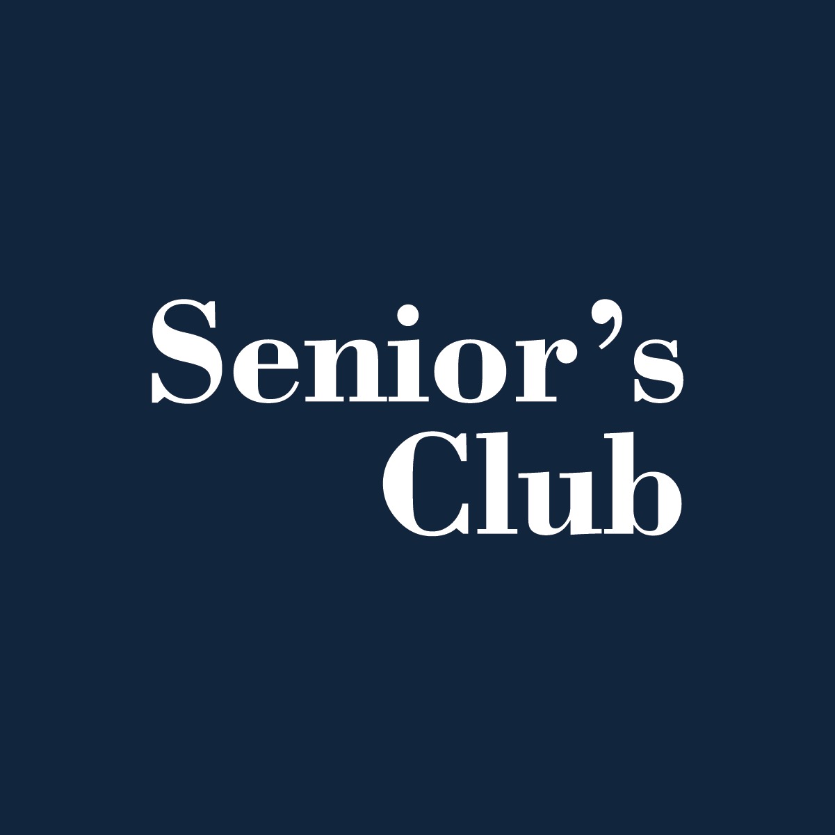 Senior’s Club